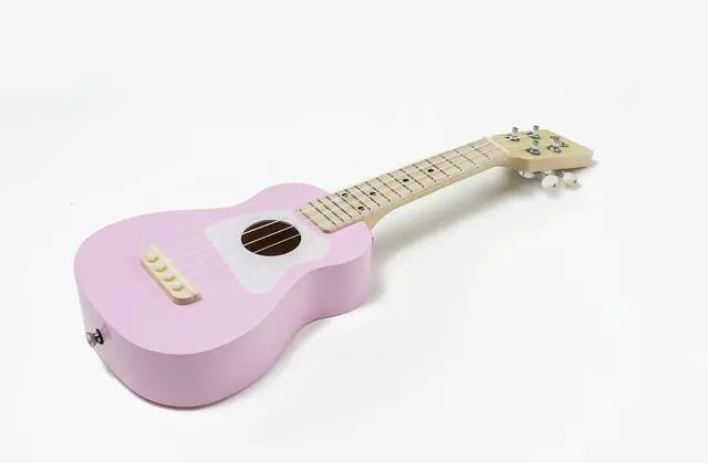 Alt view image 4 of 7 - Wood Soprano Ukulele for Kids & Beginners, App & Lessons, All Ages (Pink)