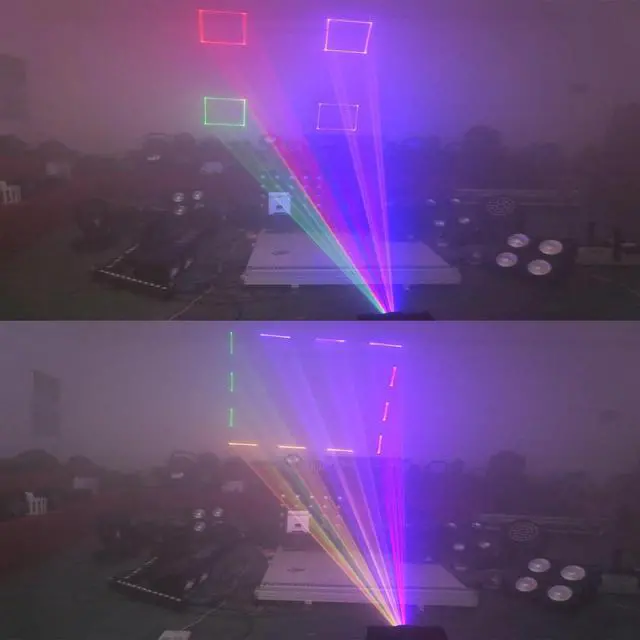 Alt view image 4 of 7 - 1W RGB Full Color Animation Beam Stage Light DJ Disco Effect Lights | for Party Wedding Event Lighting Show