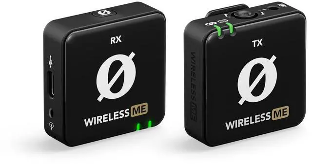 Main image of RØDE Wireless ME Ultra-compact Wireless Microphone System with Built-in Microphones, GainAssist Technology and 100m Range for Filmmaking, Interviews and Content Creation, Wireless ME