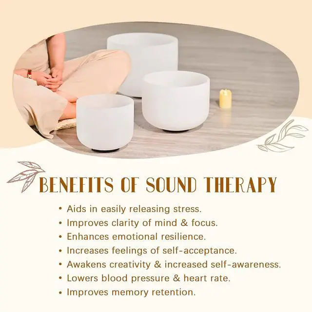 Alt view image 4 of 7 - 432HZ Crystal Singing Bowls Set of 3, 8''-12'' Crystal Sound Healing Bowl | 8'' B Crown Chakra, 10'' E Solar Plexus Chakra, 12'' C Root Chakra, Meditation,Relaxation,Included Carry Bags and Mallets