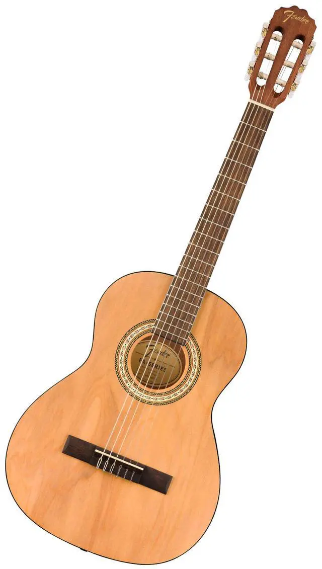 Main image of FA-25N 3/4 Size Nylon String Acoustic Guitar, Beginner Guitar, with, Perfect Beginner Guitar for Kids that is Easy on Fingers, Includes 3 Months of Free Lessons, Natural