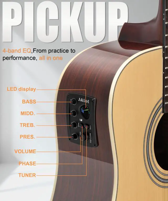 Alt view image 2 of 7 - 12-String Acoustic Electric Guitar: Rosewood Back and Sides with Spruce Top, 41-inch Cutaway Body, Built-in Pickup; Deluxe Set Includes Guitar Bag, Tuner, Cable, Capo, Strings & Picks (SN-NA)