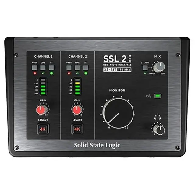 Alt view image 2 of 6 - SSL 2 MKII - 2x2 USB Audio Interface