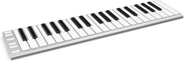 Alt view image 4 of 7 - Xkey 37 USB Limited Edition MIDI Keyboard - Apple-Style Ultra-Thin Aluminum Frame, 37 Full-Size Velocity-Sensitive Keys, Polyphonic Aftertouch, Simply Plug & Play (Xcable Not Included)