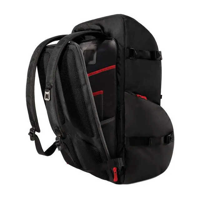 Alt view image 4 of 7 - Backline Gear Transport Backpack - Gear Bag for Musicians - Gig Bags - Mic Stand Gig Bag - DJ Bags for Cables - DJ Gear