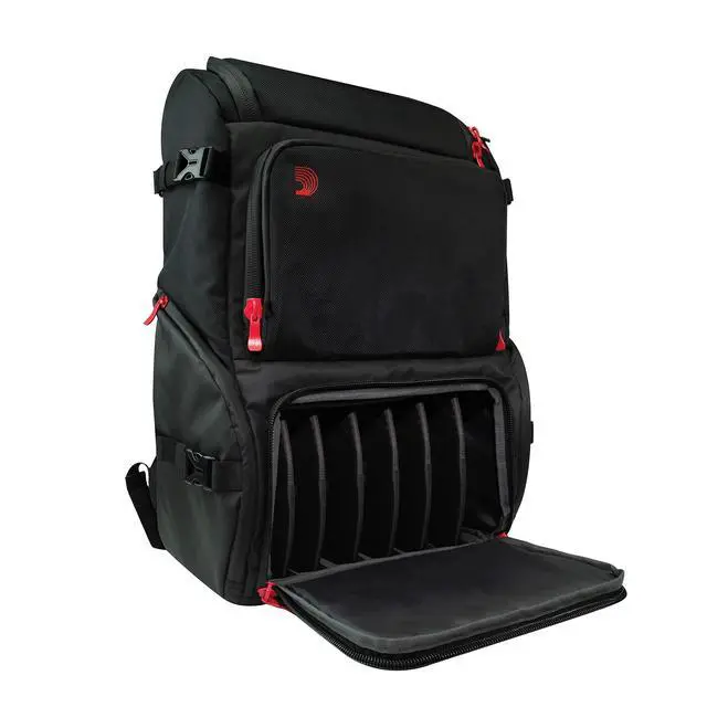 Alt view image 5 of 7 - Backline Gear Transport Backpack - Gear Bag for Musicians - Gig Bags - Mic Stand Gig Bag - DJ Bags for Cables - DJ Gear
