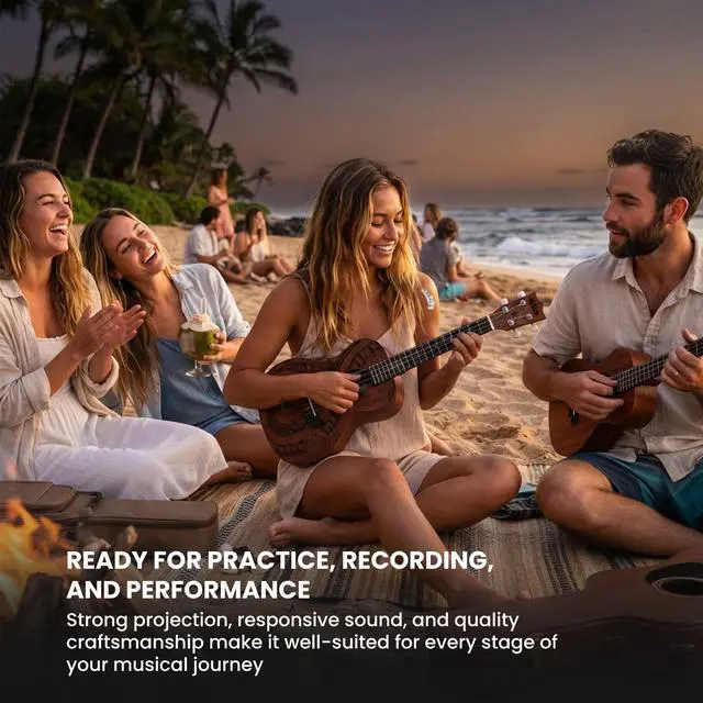Alt view image 5 of 7 - Voyage Collection Guidance Concert Ukulele (KA-GUIDANCE-C)