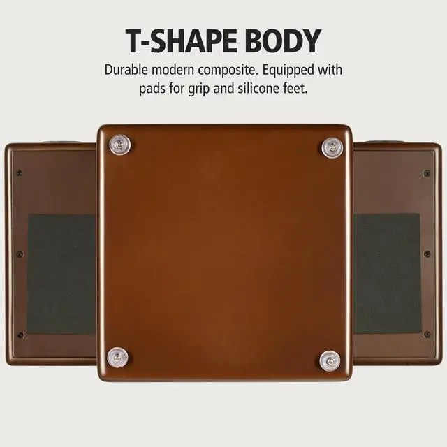 Alt view image 4 of 7 - Meinl Slaptop Cajon Box Drum with Internal Snares and Forward Projecting Sound Ports - NOT MADE IN CHINA - Walnut Playing Surface, (TOPCAJ2WN)