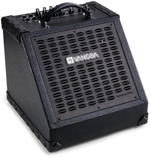Main image of Electric Drum Amp 65W Professional Wireless Electronic Amplifier for Drum Set Speaker 3-Band EQ USB Personal Monitor Keyboard Speaker, Black