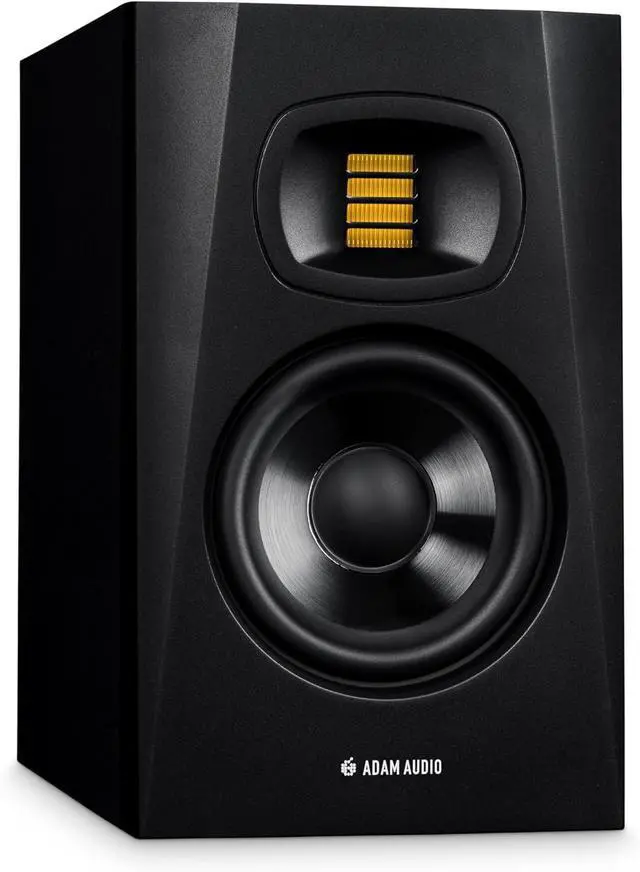 Alt view image 2 of 7 - T5V Studio Monitor | 2-Way, U-ART Tweeter, 5" Woofer, 70W, 45Hz-25kHz, 106dB SPL per pair, XLR/RCA, Low/High Shelf EQ
