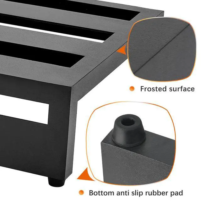 Alt view image 3 of 7 - Guitar Pedal Board Aluminum Alloy pedalboards 19.7x11.4x3.93" | Black Effects PedalBoard with 4 Pcs 6 Inch Guitar Pedal Cable, Carrying Bag, Adhesive Hookside Tape