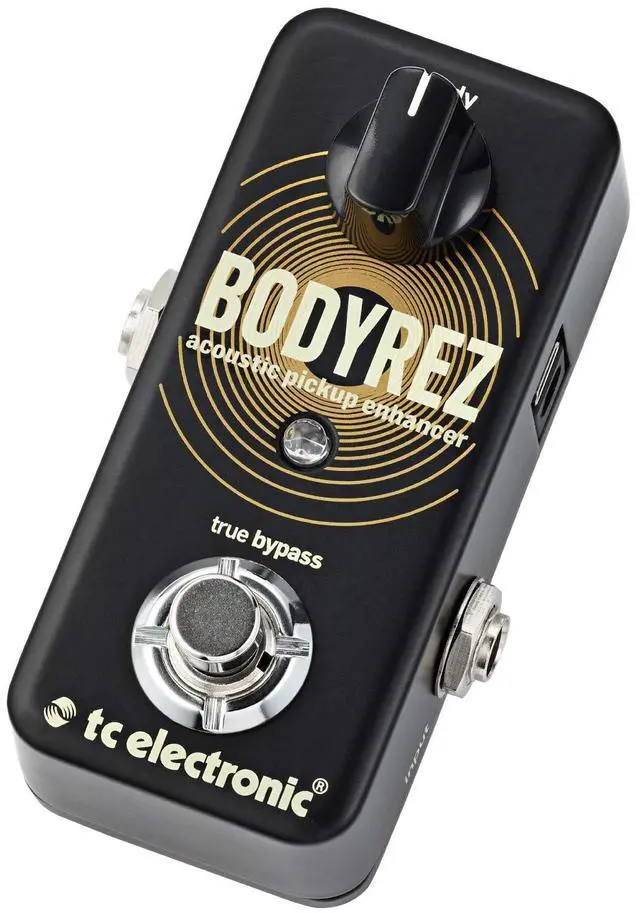 Alt view image 2 of 5 - BODYREZ ACOUSTIC PICKUP ENHANCER Ultra-Compact Acoustic Guitar Pedal for Acoustic Pickup Enhancement with Studio-Quality Tone and Feedback Suppression
