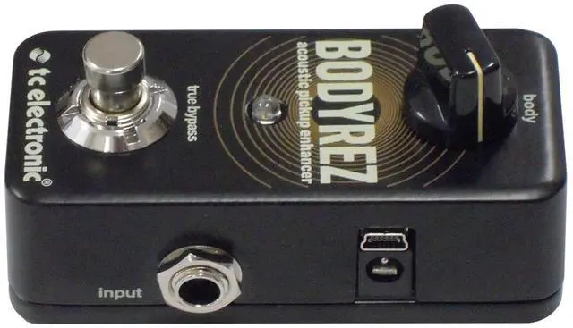 Alt view image 4 of 5 - BODYREZ ACOUSTIC PICKUP ENHANCER Ultra-Compact Acoustic Guitar Pedal for Acoustic Pickup Enhancement with Studio-Quality Tone and Feedback Suppression