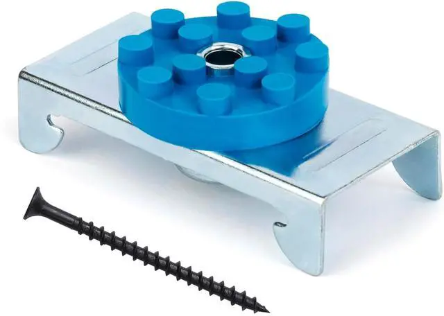 Main image of Resilient Sound Clips, Sound Insulation Clips for Resilient Channel, Decouple Wall and Ceiling Soundproofing - Mounting Screws Included - 100 Pack