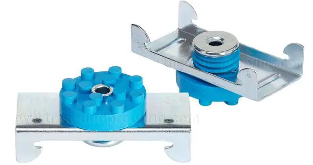 Alt view image 7 of 7 - Resilient Sound Clips, Sound Insulation Clips for Resilient Channel, Decouple Wall and Ceiling Soundproofing - Mounting Screws Included - 100 Pack