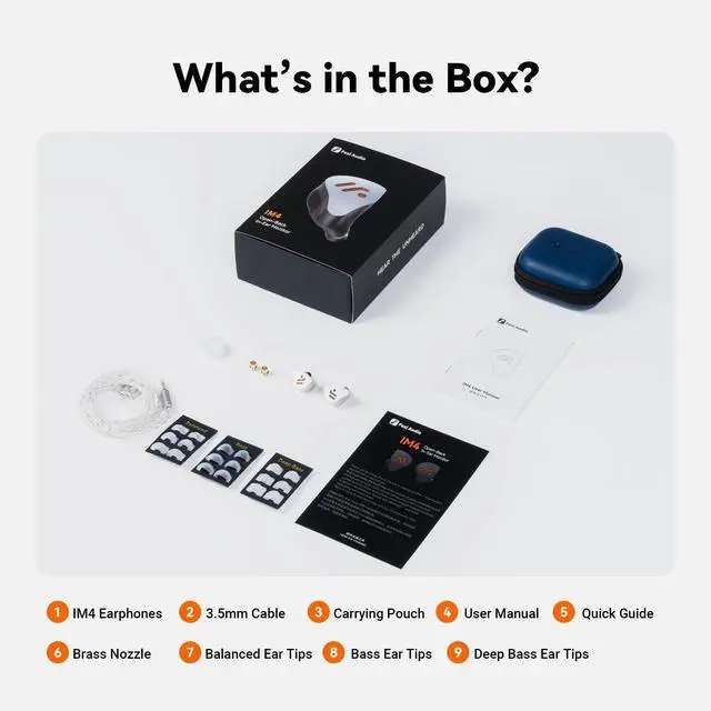 Alt view image 4 of 7 - IM4 Open-Back IEM Earphones, in Ear Monitor Wired Earbuds, 10mm Single Dynamic Driver, IEMs for Audiophiles, Gaming and Studio, 3.5mm 2-Pin 0.78mm Detachable Cables, N52 Dual Magnets