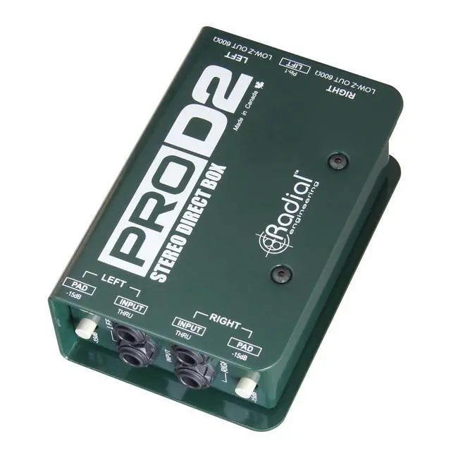Alt view image 3 of 7 - Radial ProD2 Passive 2 Channel Direct Box