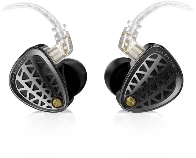 Main image of KZ Zenith IEM Wired Earbuds, Full-Metal in Ear Monitor | Clear Sound, Deep Bass, Detailed Treble Reproduction, Secure in-Ear Fit, Good Imaging & Soundstage