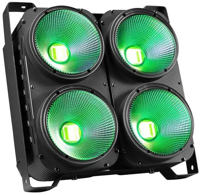 Main image of COB Stage Lights, 400W LED Par Light, RGBWAUV 6-in-1 Spotlights LED Blinder Warm&Cold White DMX512 Sound Activated for Church Events Wedding Parties Concert Theater