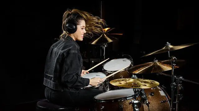 Alt view image 4 of 7 - DT 770 M, 80 Ohm, Closed Back, Over Ear, Wired Professional Studio Headphones, 3 m Straight Cable, Very Tight Fit, Great for Drummers & Front of House. Black w Black Leatherette Ear Pads