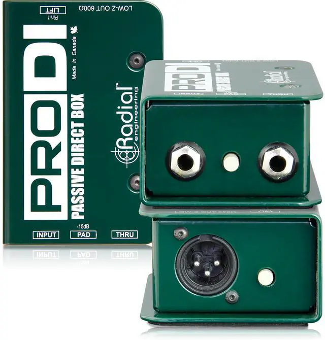 Alt view image 4 of 6 - Radial Pro DI Passive Direct Box