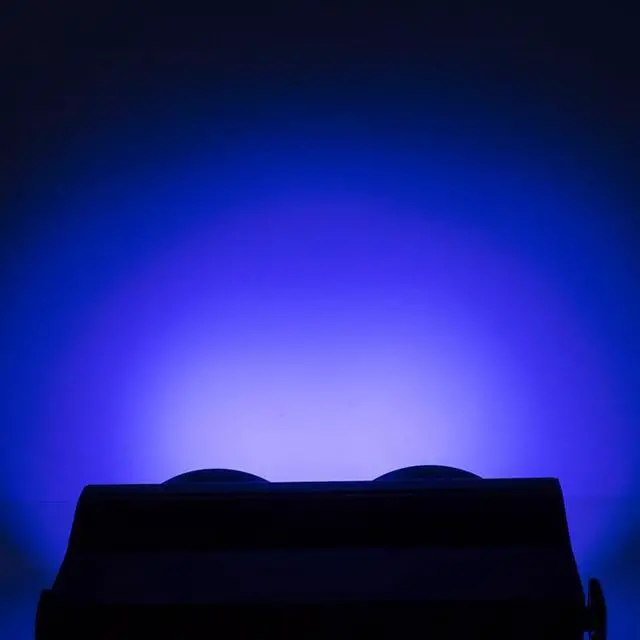 Alt view image 3 of 7 - Blinder Lights 200W COB 2 Eyes Stage Wash Lights | RGBWA+UV 6IN1 DMX Stage Lighting Effect Audience Lighting DJ Equipment Disco for Church Wedding Concert
