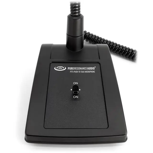 Alt view image 4 of 6 - PTT1 Desktop Push to Talk Microphone