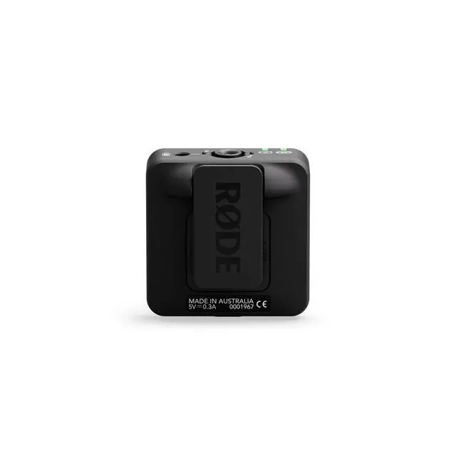 Alt view image 3 of 5 - RØDE Wireless ME TX Ultra-compact Wireless Transmitter with Built-in Microphone, On-board Recording and up to 200m Range for Filmmaking, Interviews and Content Creation (Transmitter Only)