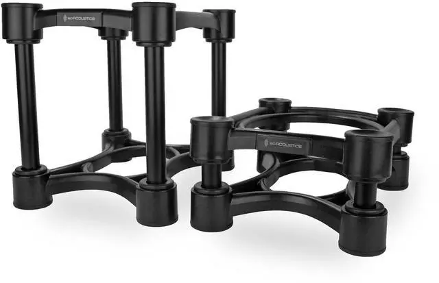 Main image of Iso-Stand Series Speaker Isolation Stands with Height & Tilt Adjustment: Iso-200 (7.8 x 10) Pair