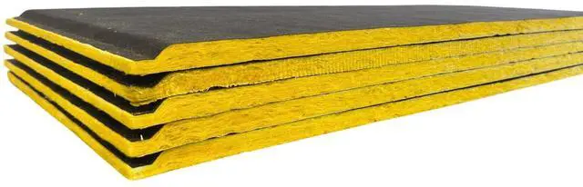 Main image of F&L R4 Fiberglass Board Acoustic Insulation Panels 1" to 2" Thick, 24"x24" and 24"x48" Thermal Soundproofing for Walls, Ceilings, Studios & HVAC Duct Applications (1in x 24in x 48in)