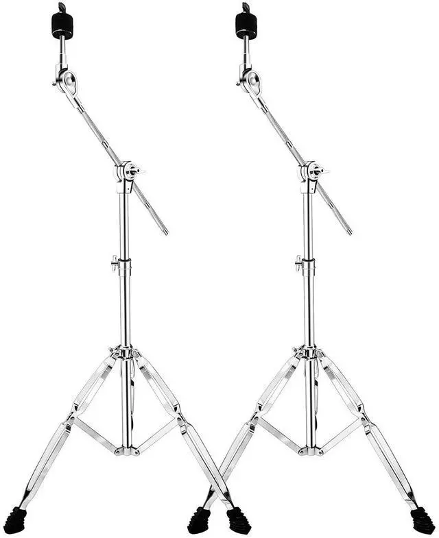 Main image of Cymbal Stand 2Pack Adjustable Cymbal Boom Stand 28"-47.2" for Drum Hardware Cymbal Pack Boom Stand for Ride and Crash Cymbals