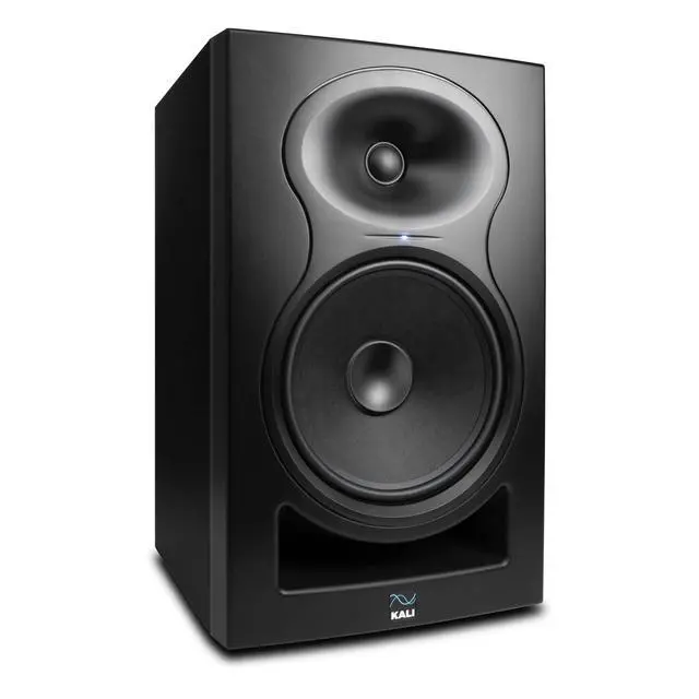 Alt view image 4 of 4 - LP-8V2 8 Powered Studio Monitor - 100W Speaker System with Boundary Compensation EQ Settings - for Mixing, Recording, Audio Production - XLR, TRS, RCA Input Ports - Single, Black