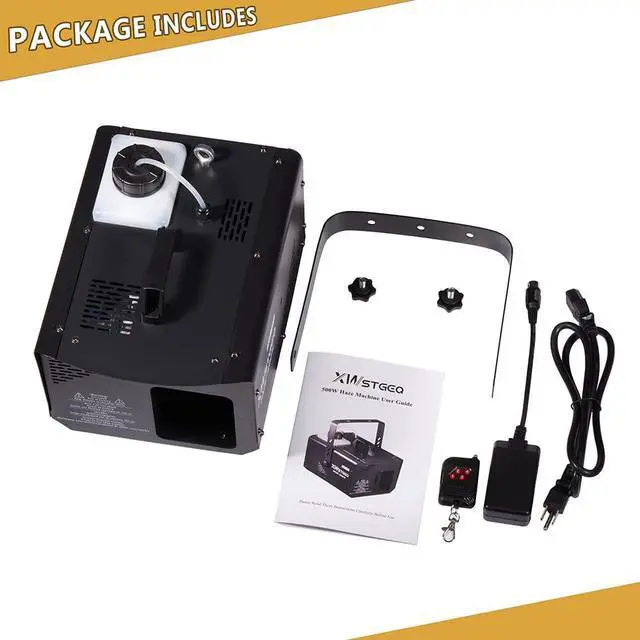 Alt view image 7 of 7 - 500W Haze Machine with 1.2L Tank DMX Wireless Manual Control | Low Noise, Fast Preheat, 4H Continuous Fog, Safe Overheat Protection for DJ Halloween Stage Christmas Party