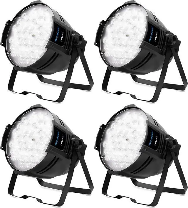 Main image of 54*2W Warm/Cold White LED DMX COB Stage Spotlights for Concert(4) | 120W,Ra>90,Warm/Cold White,High Brightness,Natural Lighting Source,Restore Real Color,Heat Dissipation,DMX512/Master-slave