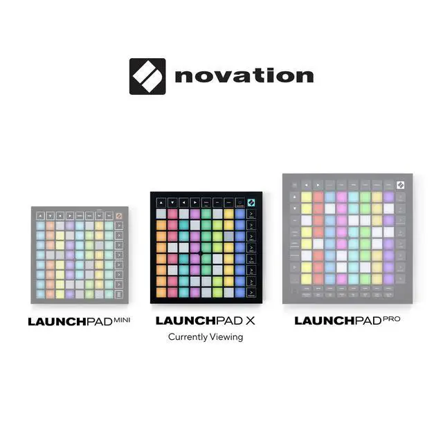 Alt view image 3 of 7 - Launchpad X MIDI USB Grid Controller | USB, 64 RGB Velocity-Sensitive Pads, Mixer Controls, Note and Scale Modes, 4 Custom Modes, Ableton Live Lite