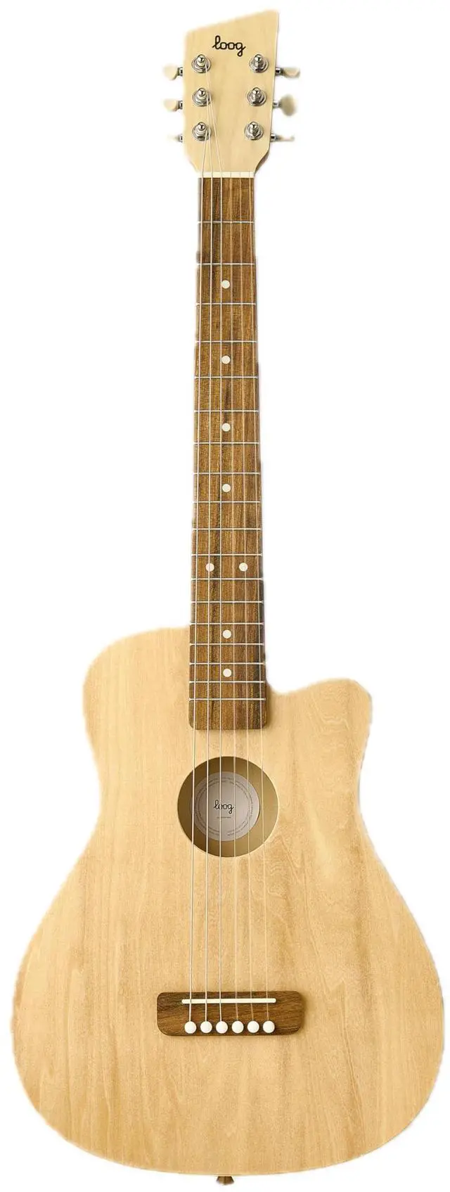 Alt view image 2 of 7 - Pro 6 Acoustic kids real guitar for Beginners Compact size Ages 9+ Learning app and Lessons included