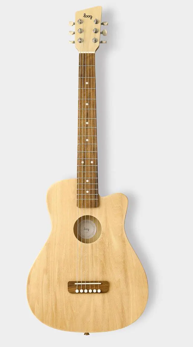 Alt view image 3 of 7 - Pro 6 Acoustic kids real guitar for Beginners Compact size Ages 9+ Learning app and Lessons included