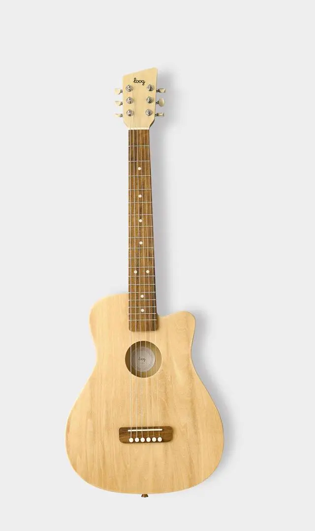 Alt view image 4 of 7 - Pro 6 Acoustic kids real guitar for Beginners Compact size Ages 9+ Learning app and Lessons included