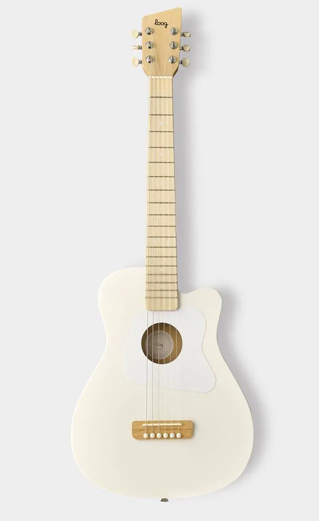 Alt view image 5 of 7 - Pro 6 Acoustic kids real guitar for Beginners Compact size Ages 9+ Learning app and Lessons included