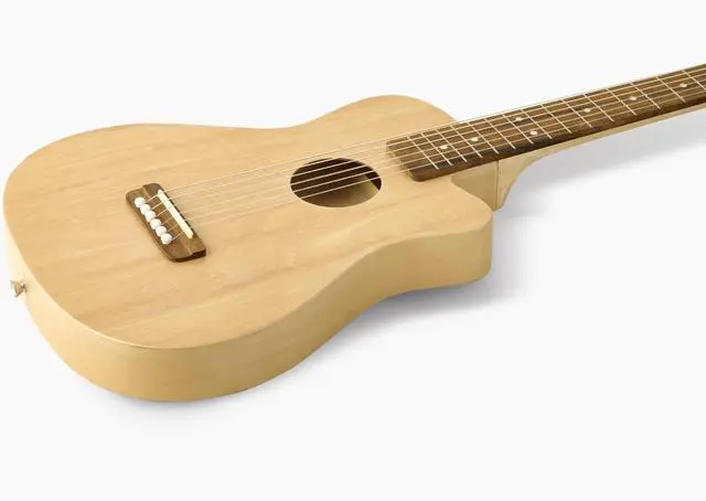 Alt view image 5 of 7 - Pro 6 Acoustic kids real guitar for Beginners Compact size Ages 9+ Learning app and Lessons included