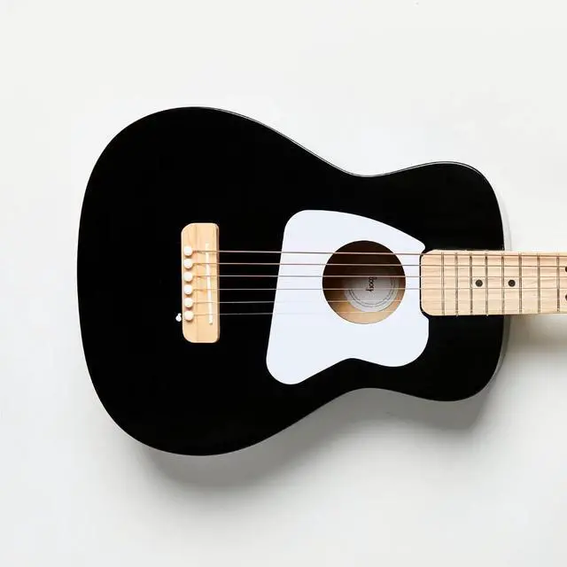 Alt view image 3 of 7 - Pro 6 Acoustic kids real guitar for Beginners Compact size Ages 9+ Learning app and Lessons included