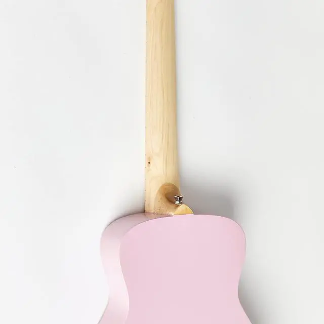 Alt view image 4 of 7 - Pro 6 Acoustic kids real guitar for Beginners Compact size Ages 9+ Learning app and Lessons included
