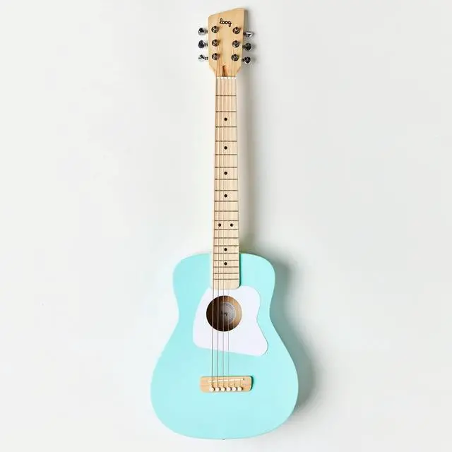 Alt view image 2 of 7 - Pro 6 Acoustic kids real guitar for Beginners Compact size Ages 9+ Learning app and Lessons included