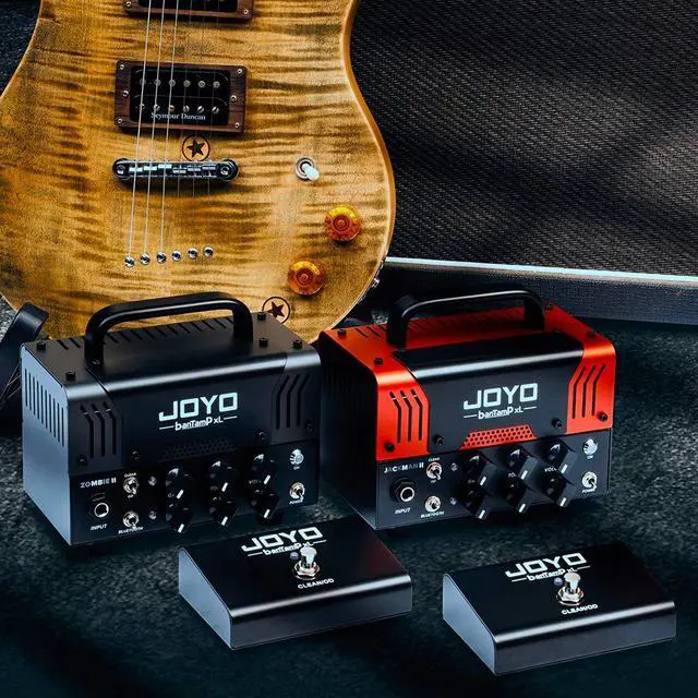 Alt view image 6 of 7 - Zombie-II BanTamp XL Series Mini Amp Head 20W Hybrid Tube 2-Channel Guitar Amplifier with Bluetooth (No Sound, Need Extra Speaker)