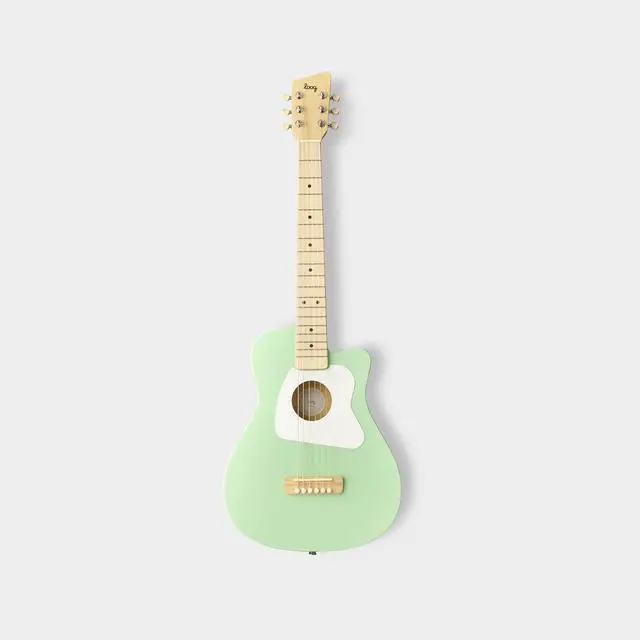 Alt view image 6 of 7 - Pro 6 Acoustic kids real guitar for Beginners Compact size Ages 9+ Learning app and Lessons included
