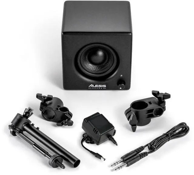 Main image of Nitro Amp 70W 3" Compact Electric Drum Monitor Speaker for Practice and Lessons, Rack-Mountable with Clamps Included