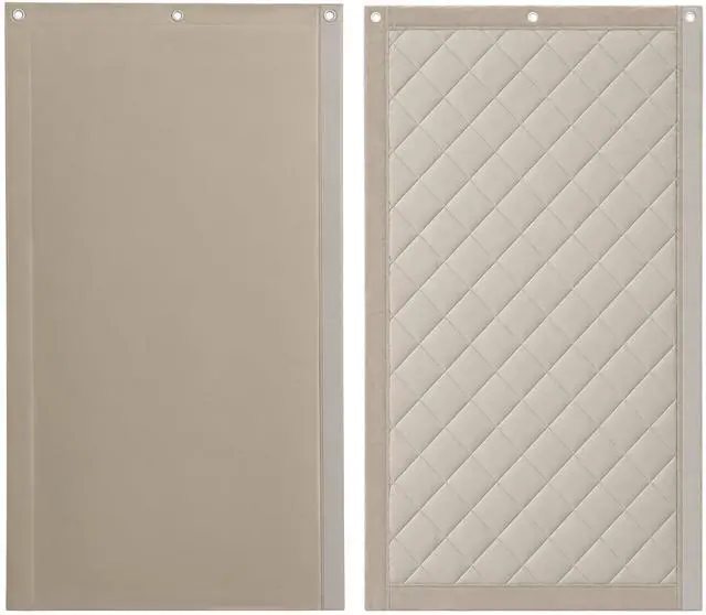 Main image of Soundproof Curtains for Bedroom, Studio & Home Office, Sound Dampening Acoustic Curtain with Soft Velvet Backing, Noise Reducing Room Divider Panel,70.9 x 39.4 Inch, Oatmeal Sand