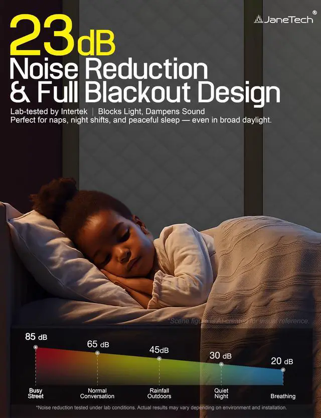 Alt view image 5 of 7 - Soundproof Curtains for Bedroom, Studio & Home Office, Sound Dampening Acoustic Curtain with Soft Velvet Backing, Noise Reducing Room Divider Panel, 70.9 x 39.4 Inch, Obsidian Gray