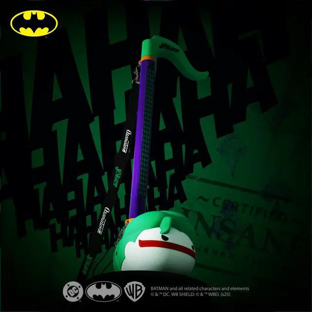 Alt view image 6 of 7 - Deluxe DC Comics Japanese Synthesizer Musical Instrument - Joker | Portable Digital Synthesizer from Japan by Maywa Denki with 3.5mm Aux Jack & Strap, Unique Gift for Teens & Adults