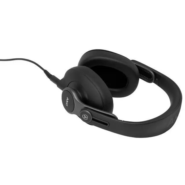 Alt view image 6 of 7 - Pro Audio K371 Wired Over-Ear, Closed-Back, Foldable Professional Recording Studio Headphones, Studio Monitor Mixing, Podcast, DJ Stereo Headsets, Black